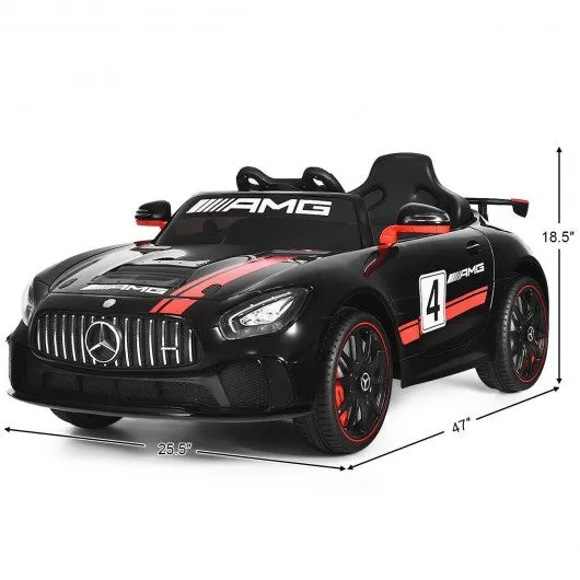 12V Mercedes Benz AMG Licensed Kids Ride On Car-Black