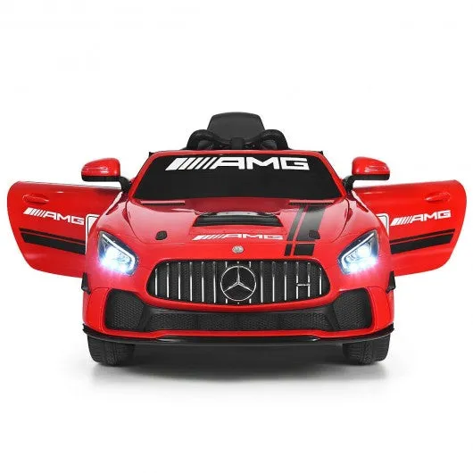 12V Mercedes Benz AMG Licensed Kids Ride On Car-Red