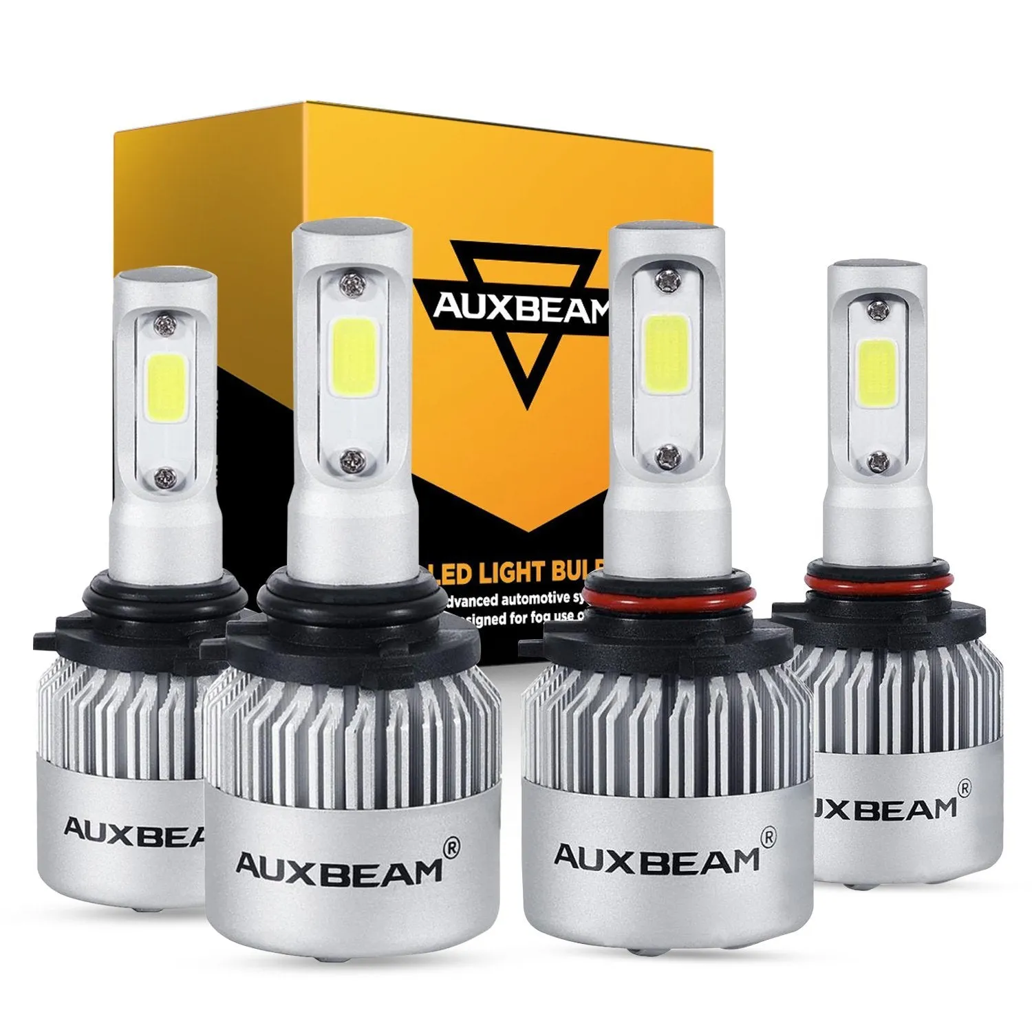 2001-2003 Mazda Miata 9005 9006 High Low Beam Combo LED Light Bulbs S2-Series COB 360° Beam 16000LM