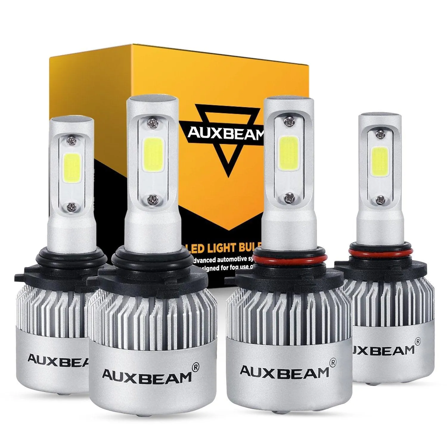 2001-2003 Mazda Miata 9005 9006 High Low Beam Combo LED Light Bulbs S2-Series COB 360° Beam 16000LM