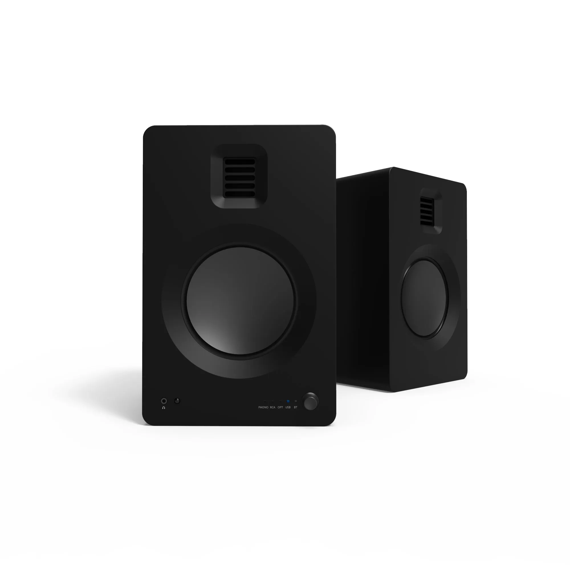 260W AMT Bookshelf Speakers w/ USB, Phono, Bluetooth - Kanto