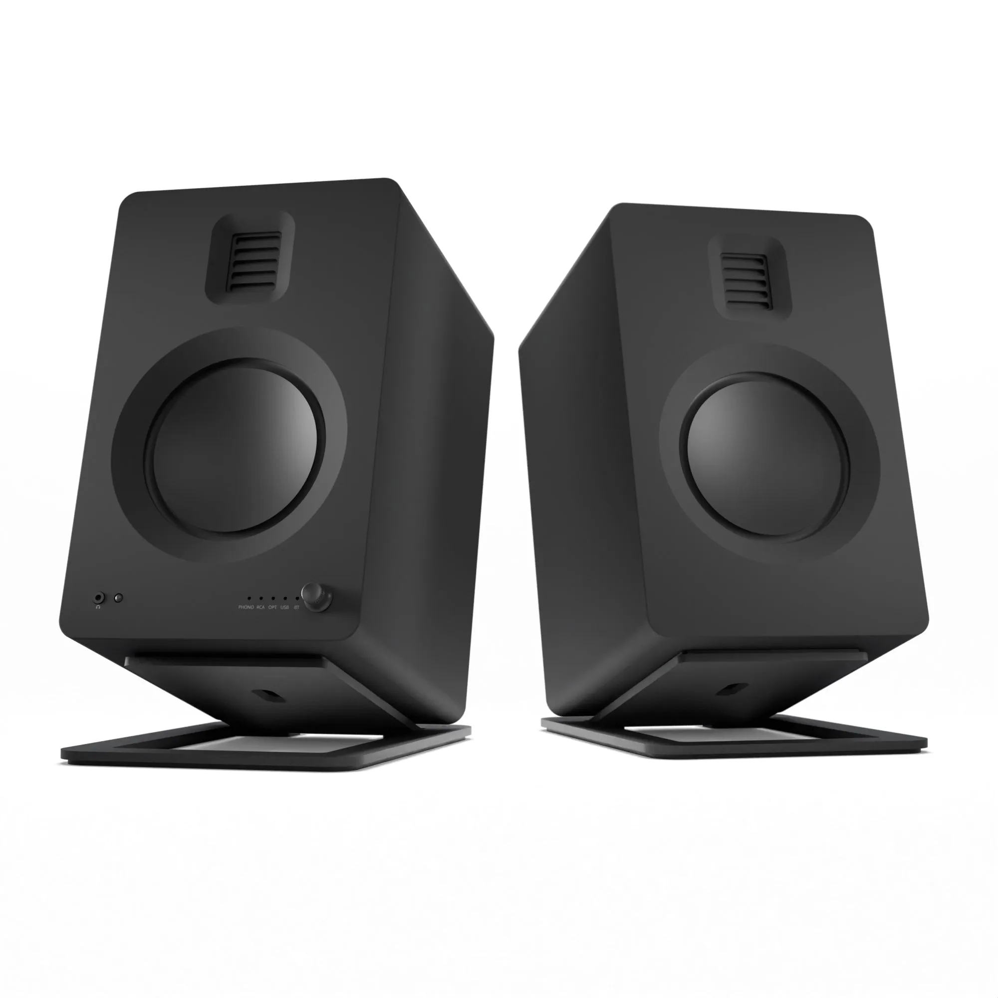 260W AMT Bookshelf Speakers w/ USB, Phono, Bluetooth - Kanto