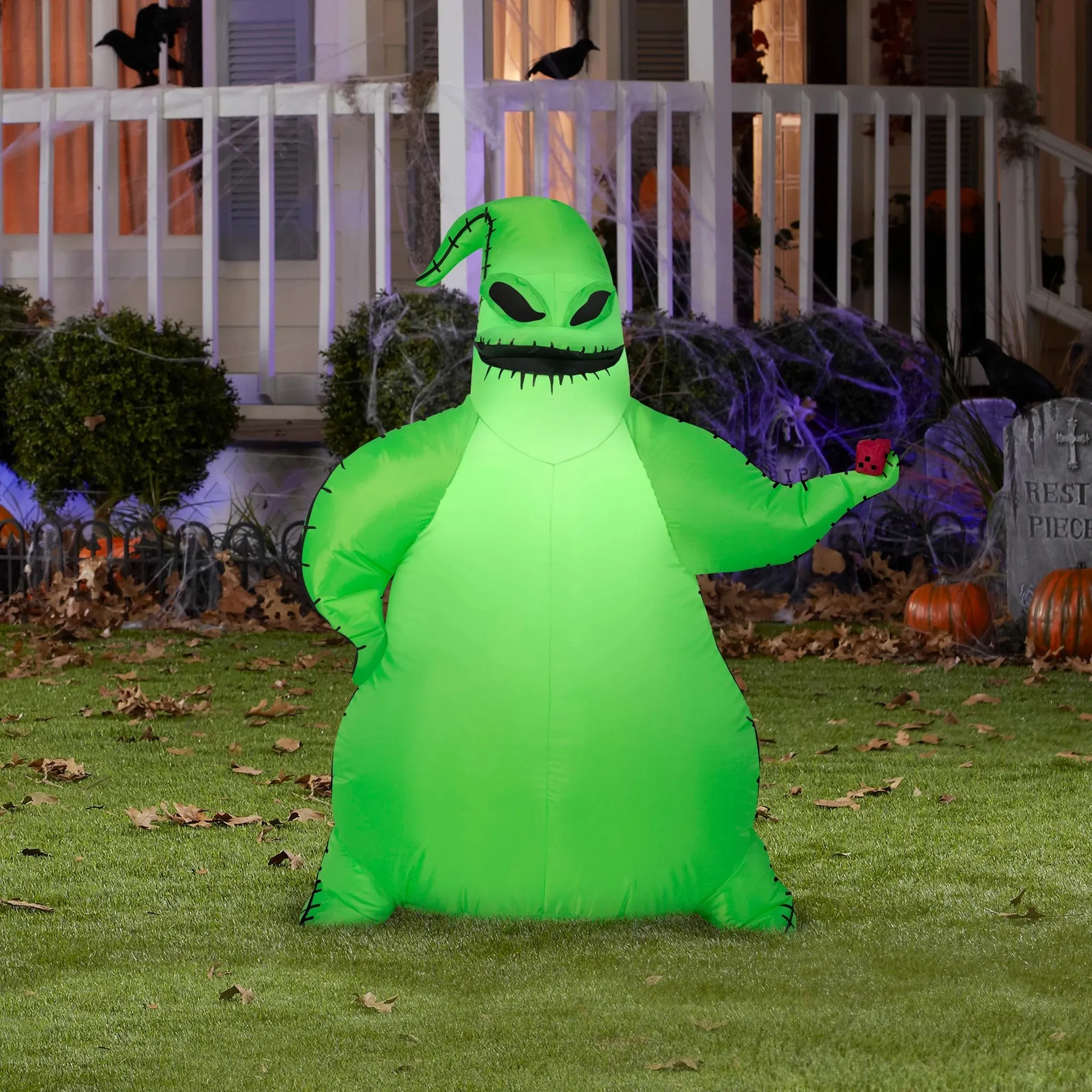 3.5' Airblown® Oogie Boogie Inflatable Halloween Decoration by Gemmy