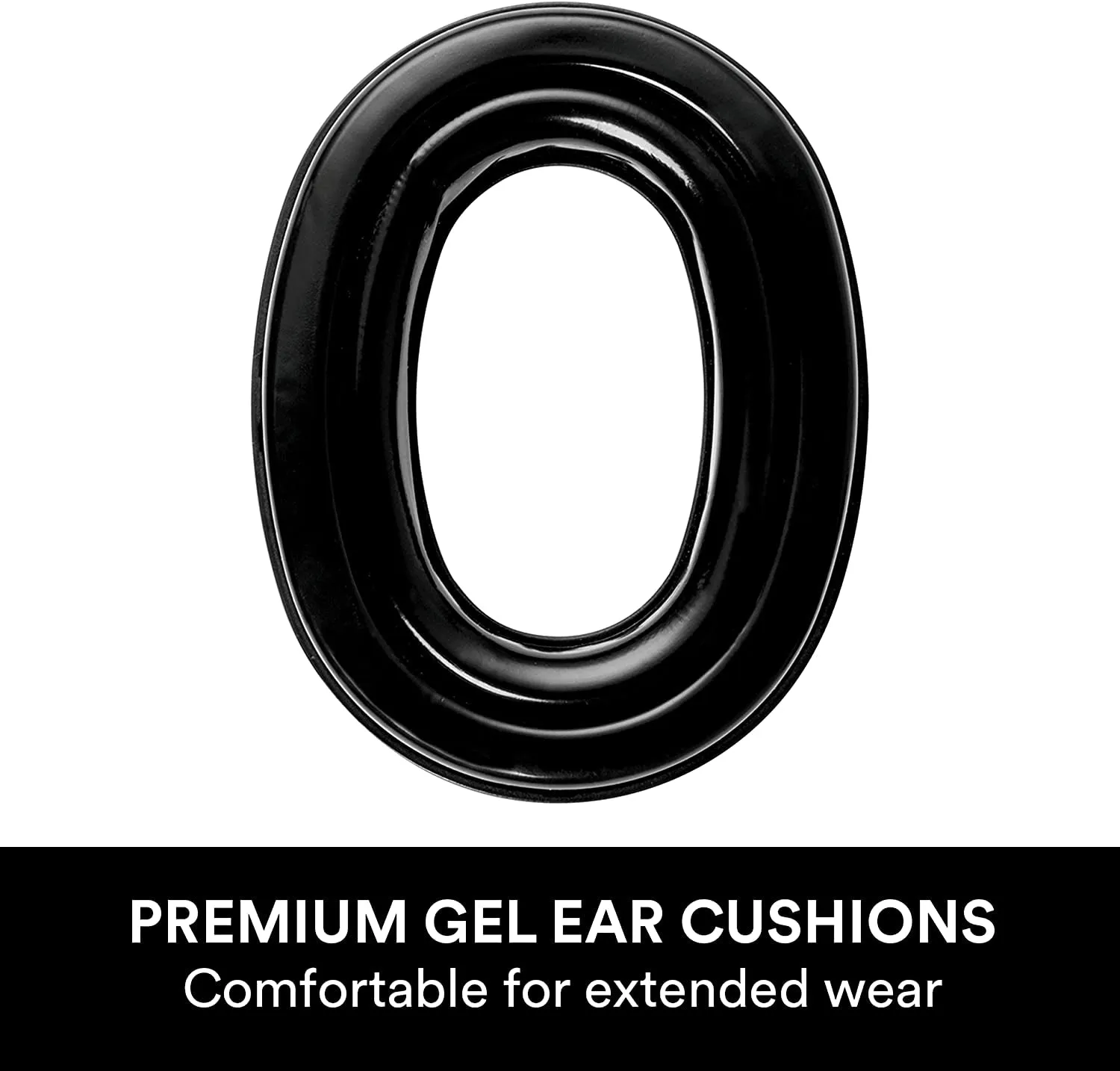 3M Worktunes Connect   Gel Ear Cushions Hearing Protector with Bluetooth Wireless Technology, NRR 23 Db, Hearing Protection for Mowing, Snowblowing, Construction, and Work Shops,Black