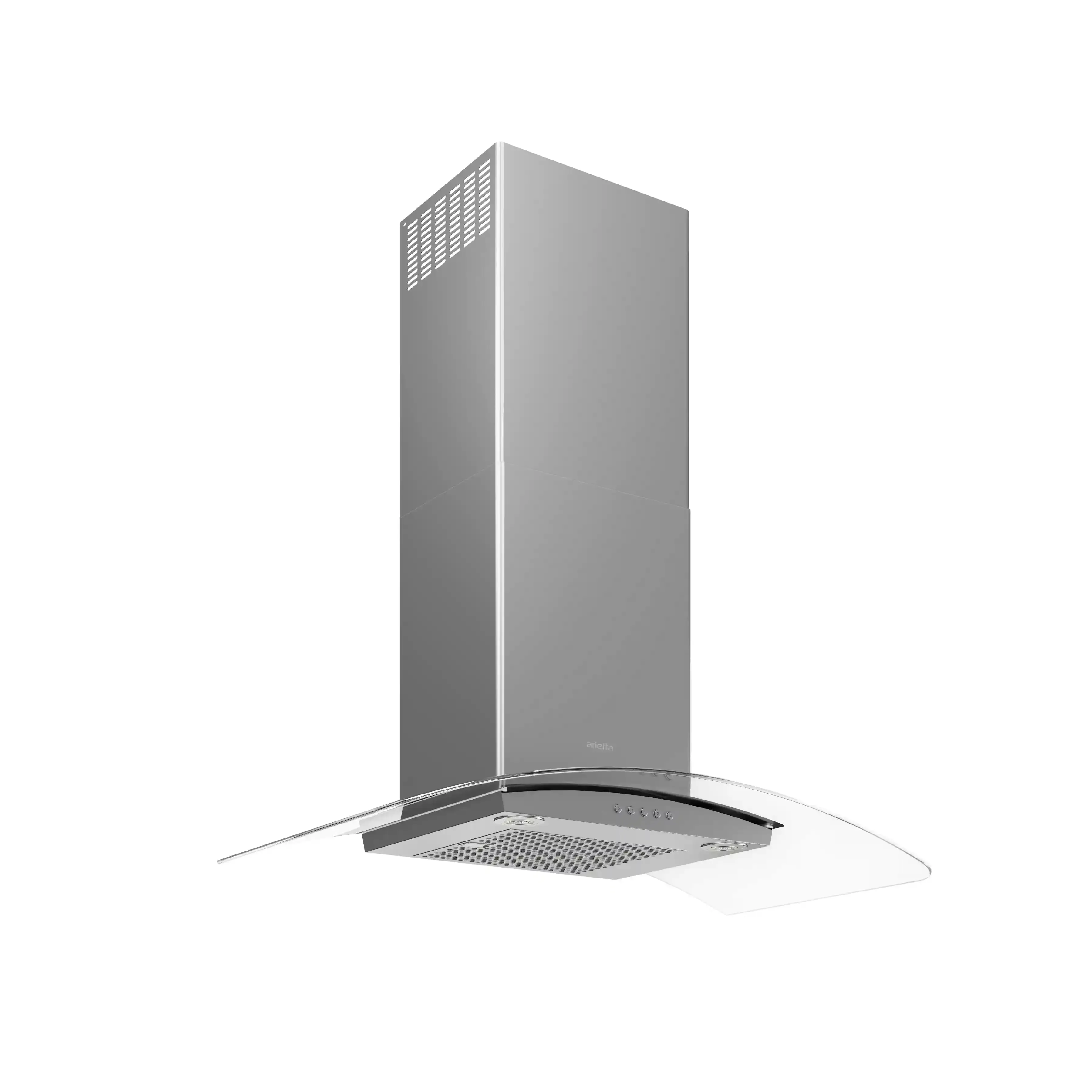 Arietta 30-Inch Dekor Glass 400 CFM Wall Mount Range Hood in Stainless Steel (ADK430SSB)