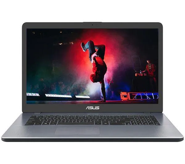 ASUS VivoBook X705MA 17.3" Laptop - Intel Celeron 8GB RAM 256GB SSD, Grey