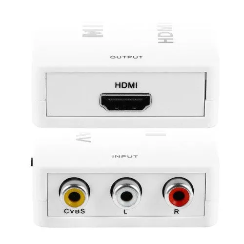 AV to HDMI Converter Composite AV to HDMI Video Adapter RCA to HDMI