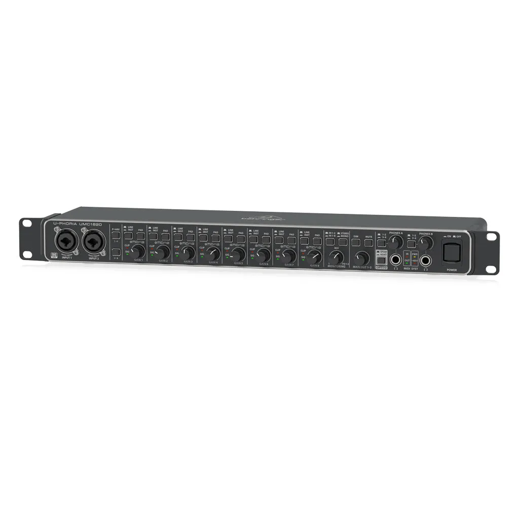 Behringer U-Phoria UMC1820 Interface