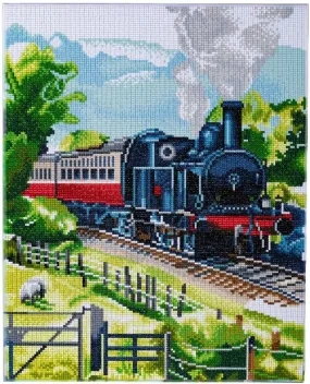 CAK-QVC-4050L-01: Steaming Ahead, 40X50CM Crystal Art kit