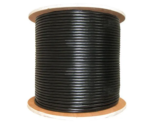 Coaxial Cable-MIG-400 Low Loss RF Cable, Solid BCCA Conductor, 90% TC Braiding, AL Foil Shield, 250ft, 500ft and 1000ft - Black