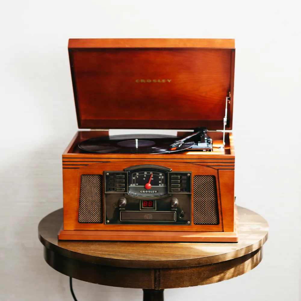 Crosley Lancaster Turntable With Bluetooth - Paprika