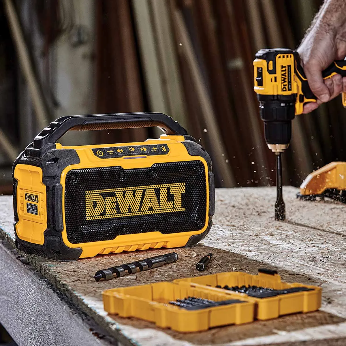 DEWALT 12V/20V MAX Jobsite Bluetooth® Speaker