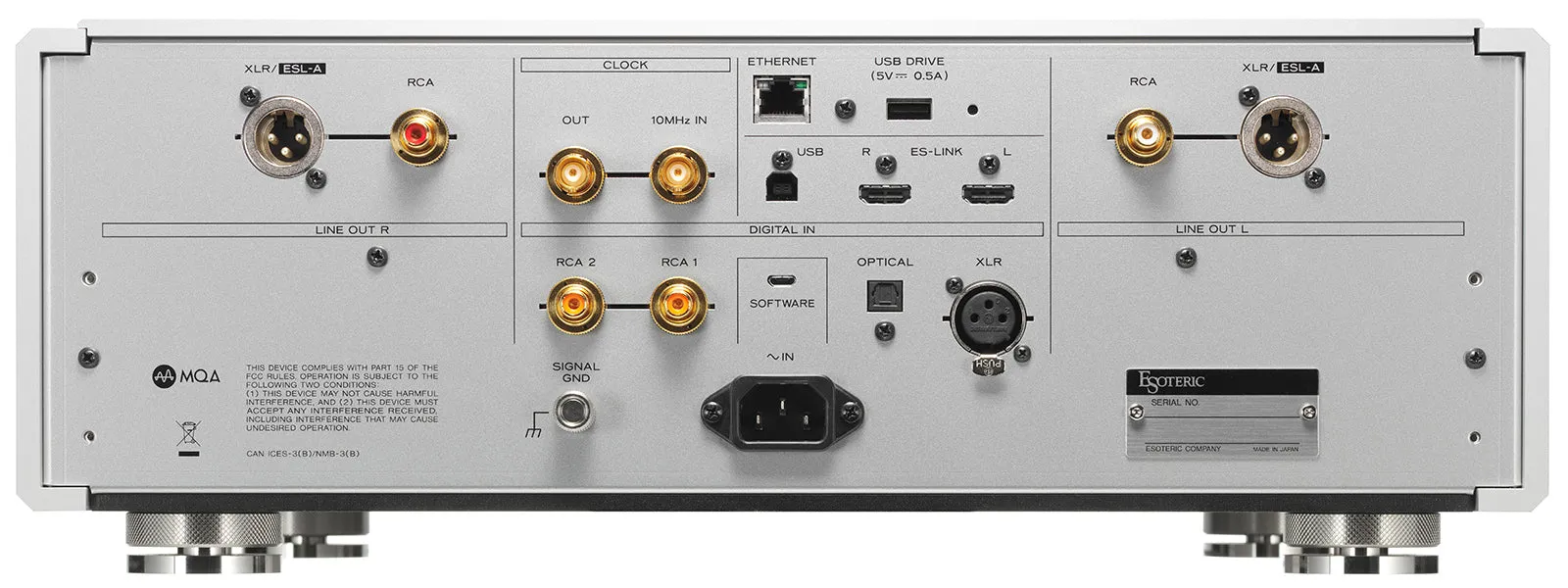 Esoteric N-01XD SE N-Series Network Audio Player DAC