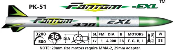 FANTOM 438 EXL