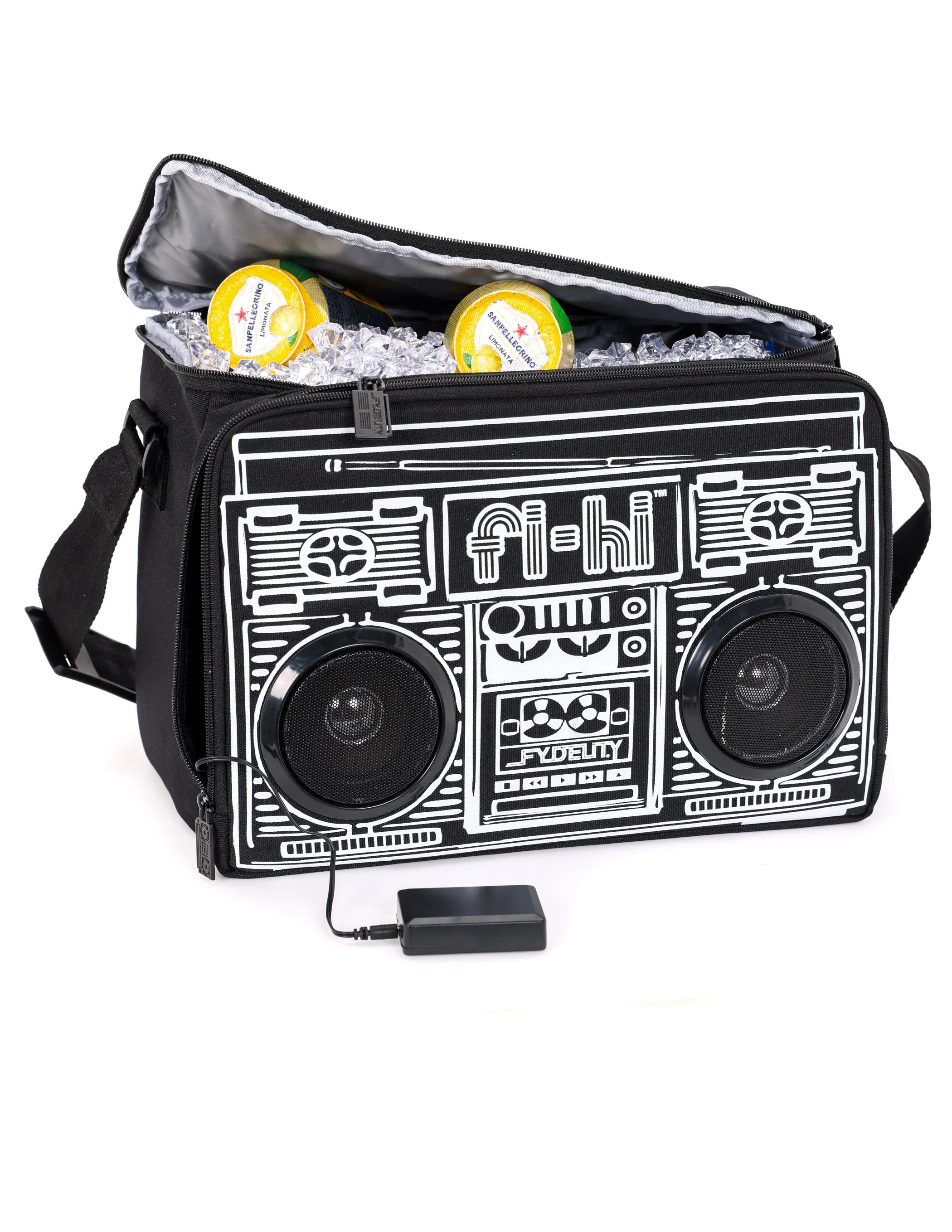 FI-HI Coolio Cooler: Le Boom Box BLACK