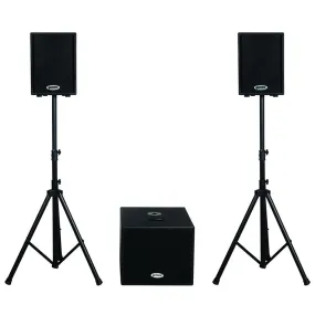 Gemini XTR-500 Complete Powered Speaker System