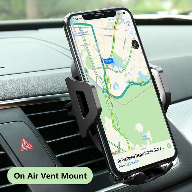 Gravity Sucker Car Phone Holder