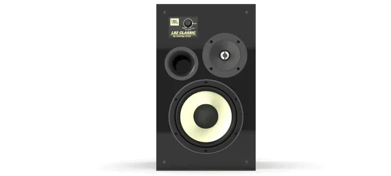 JBL L82 Classic 8" 2-Way Bookshelf Speakers Black Limited Edition Open Box (Pair)