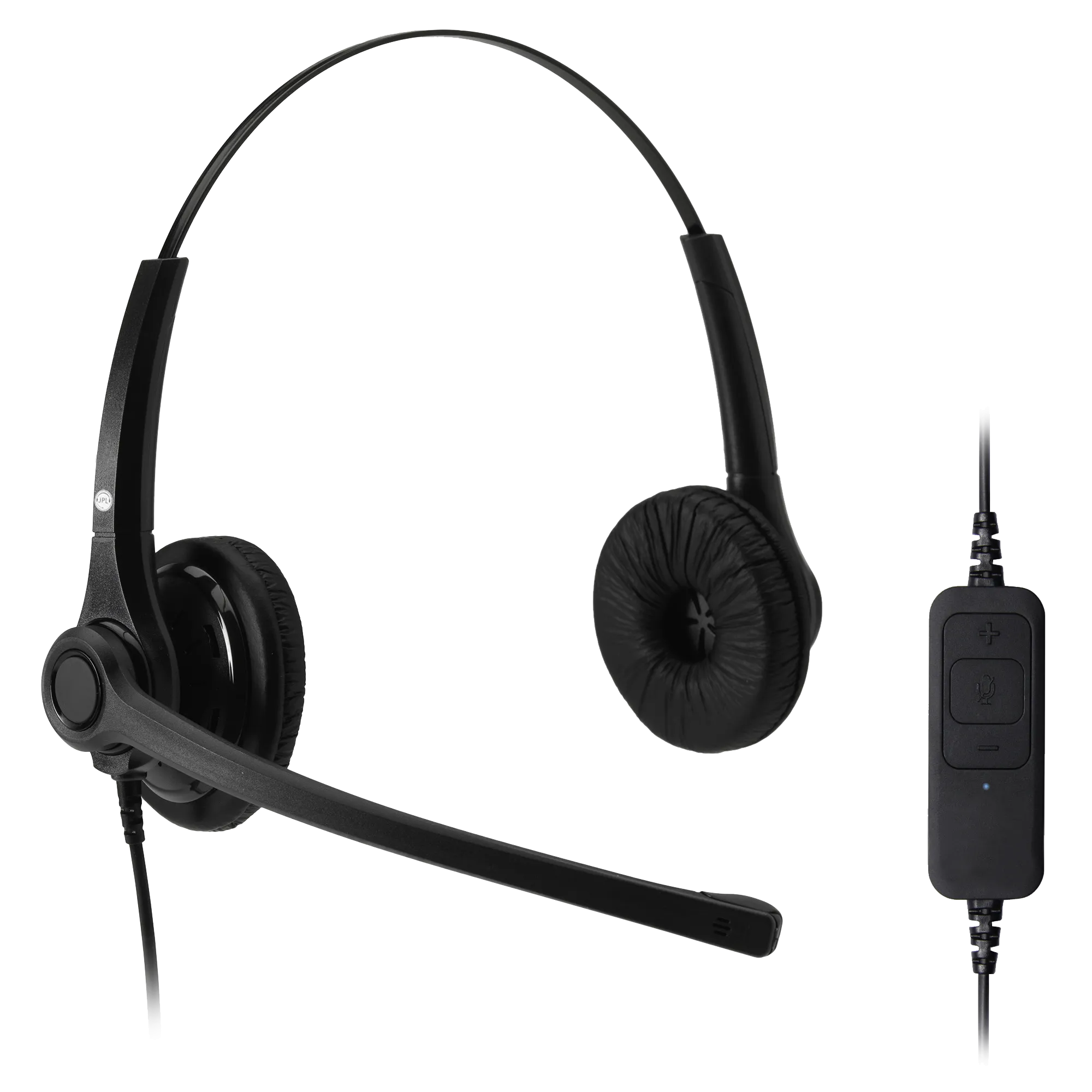 JPL Mid-level USB Monaural/ Binaural Headset w/ Noise-canceling Mic & Volume/Mute Control (JPL-400M-USB/ JPL-400B-USB)