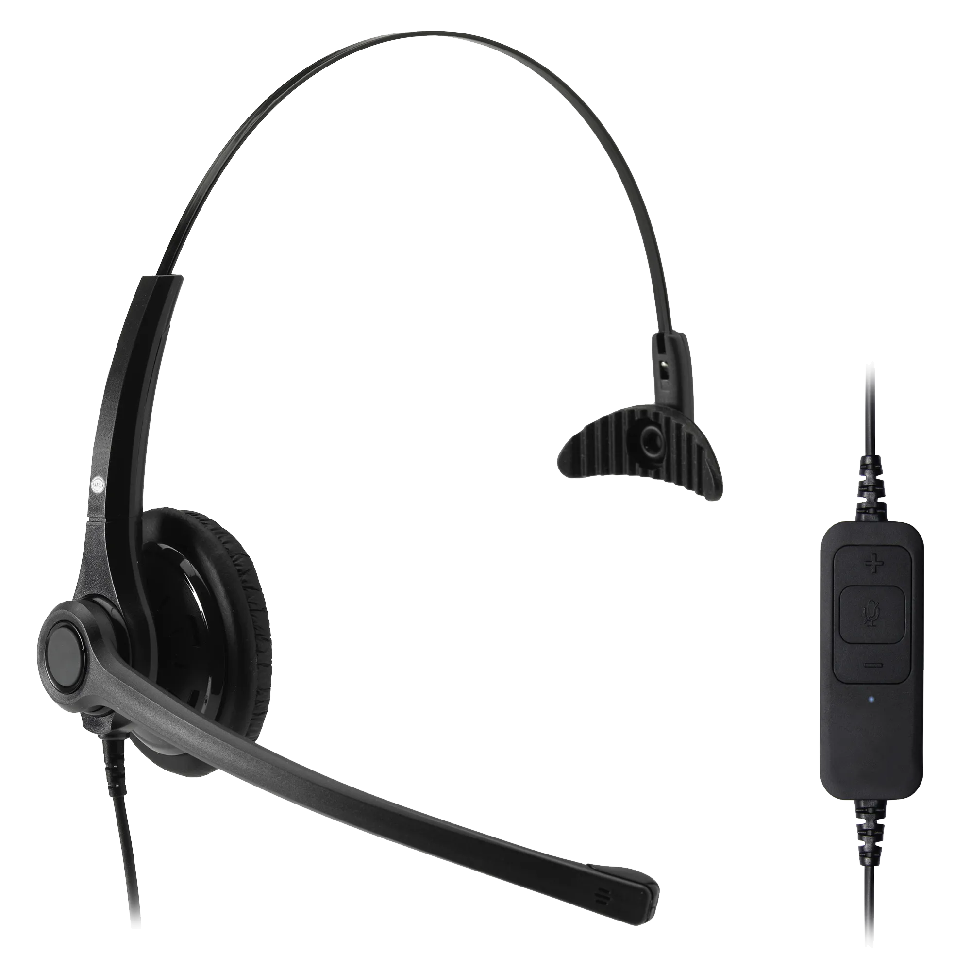 JPL Mid-level USB Monaural/ Binaural Headset w/ Noise-canceling Mic & Volume/Mute Control (JPL-400M-USB/ JPL-400B-USB)