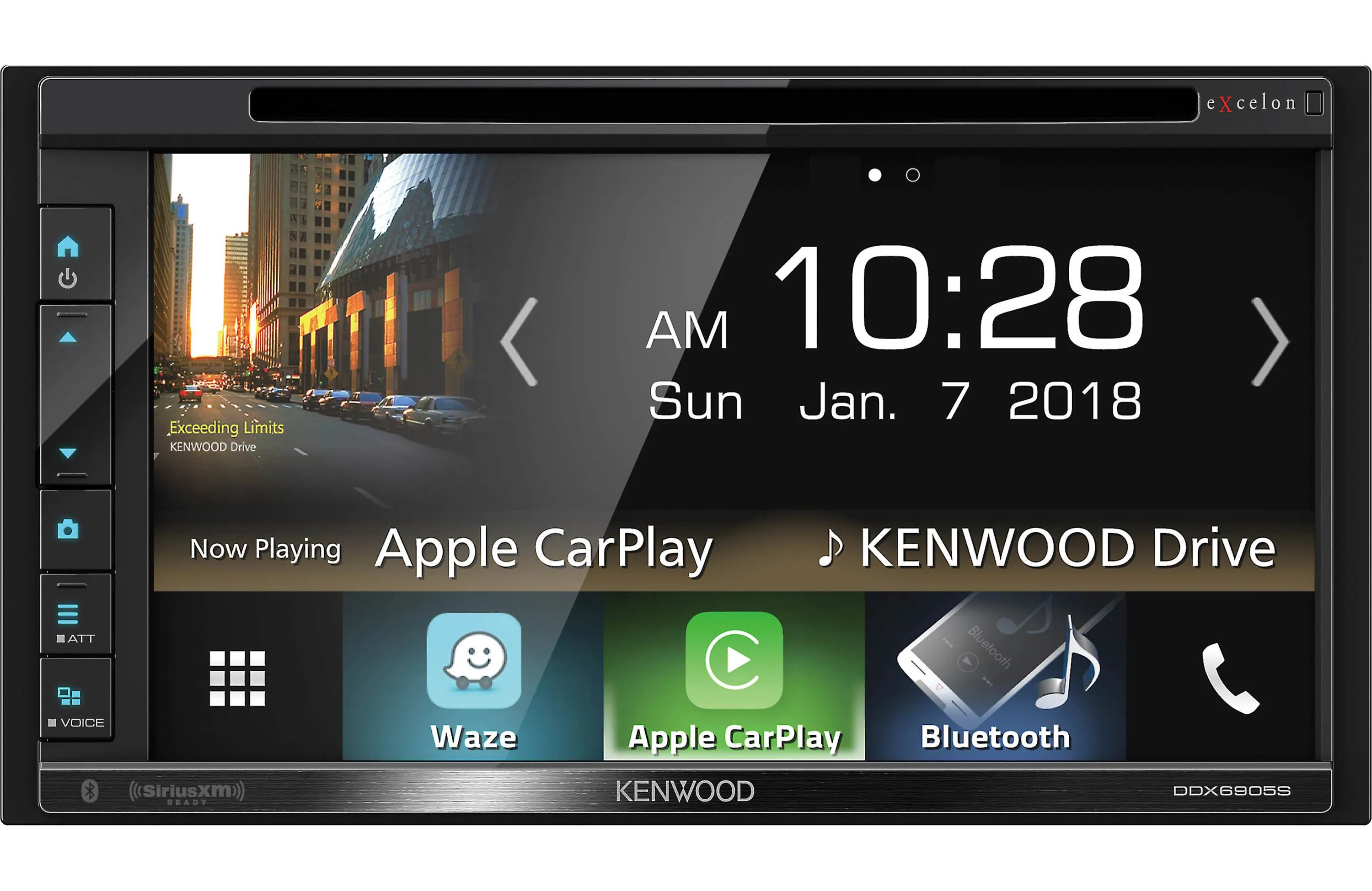 Kenwood DDX6905S 6.8" DVD Receiver with Bluetooth