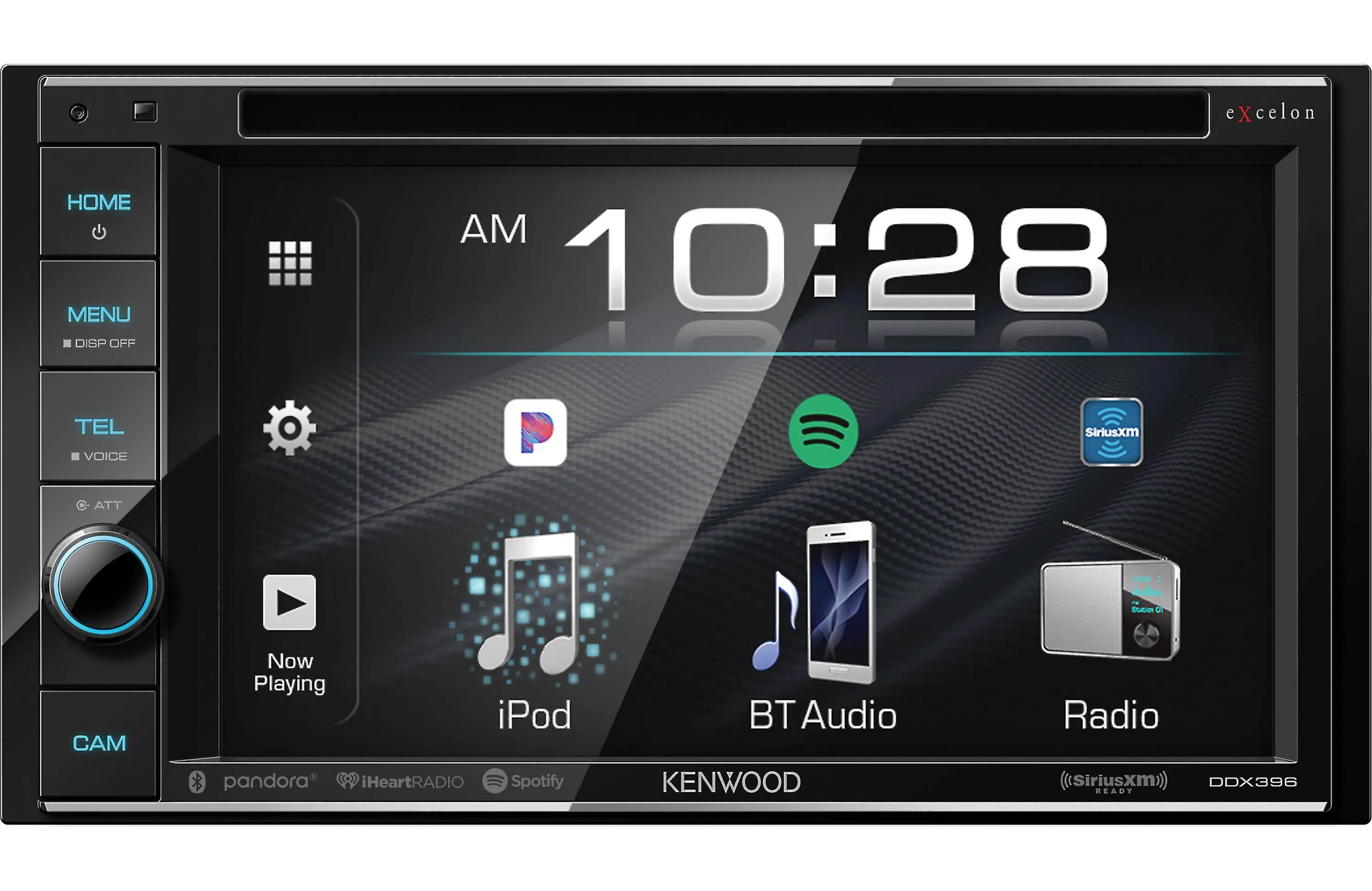 Kenwood Excelon DDX396 6.2" DVD Receiver with Bluetooth