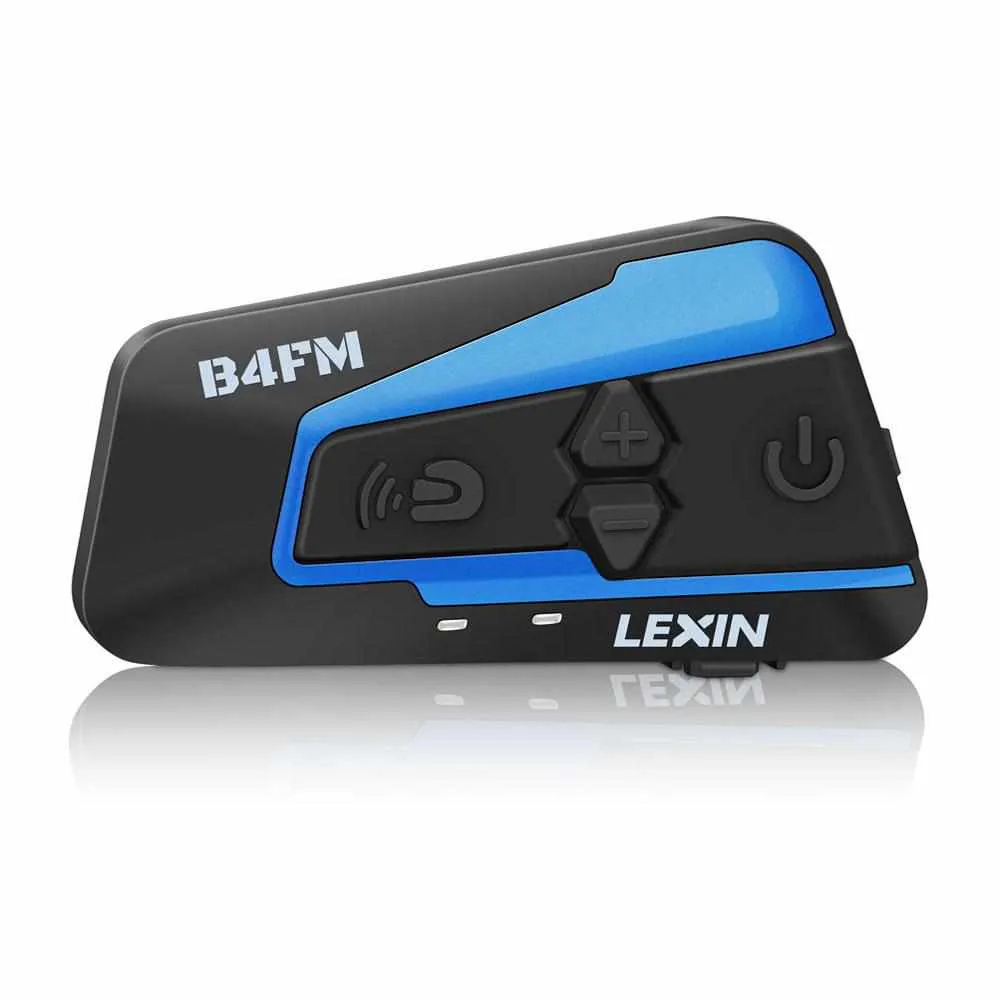 LX B4FM Motorcycle Bluetooth Helmet Headsets Intercom