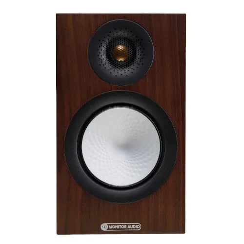 Monitor Audio Silver 50 Bookshelf Speakers Pair 7G Walnut