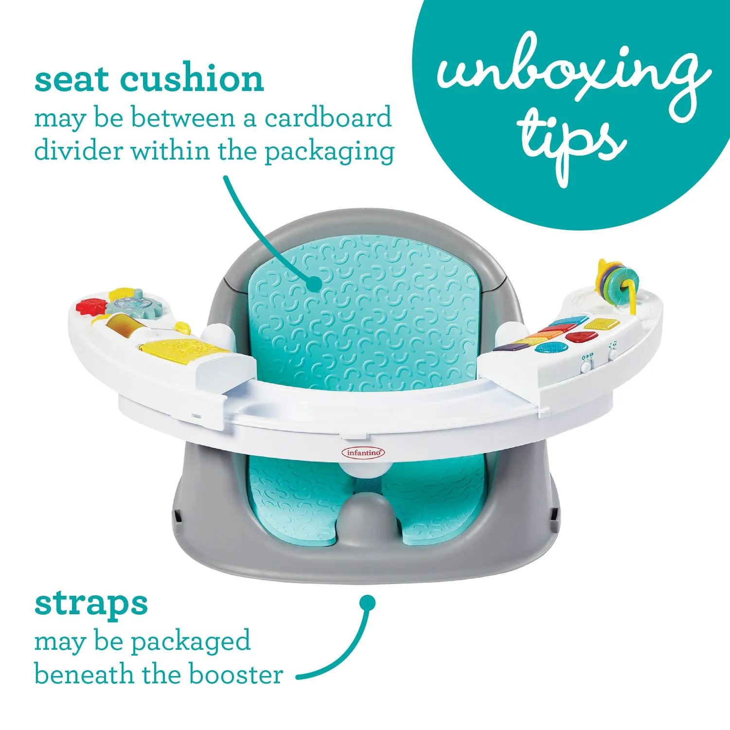 Music & Lights 3-in-1 Discovery Seat & Booster