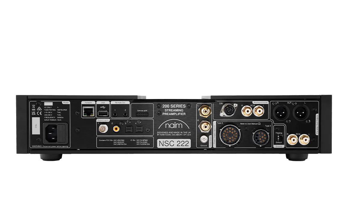 Naim 200 Series NSC 222 Streaming Preamplifier