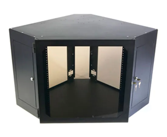 Network Rack, Corner Wall Mount Enclosure, 12U