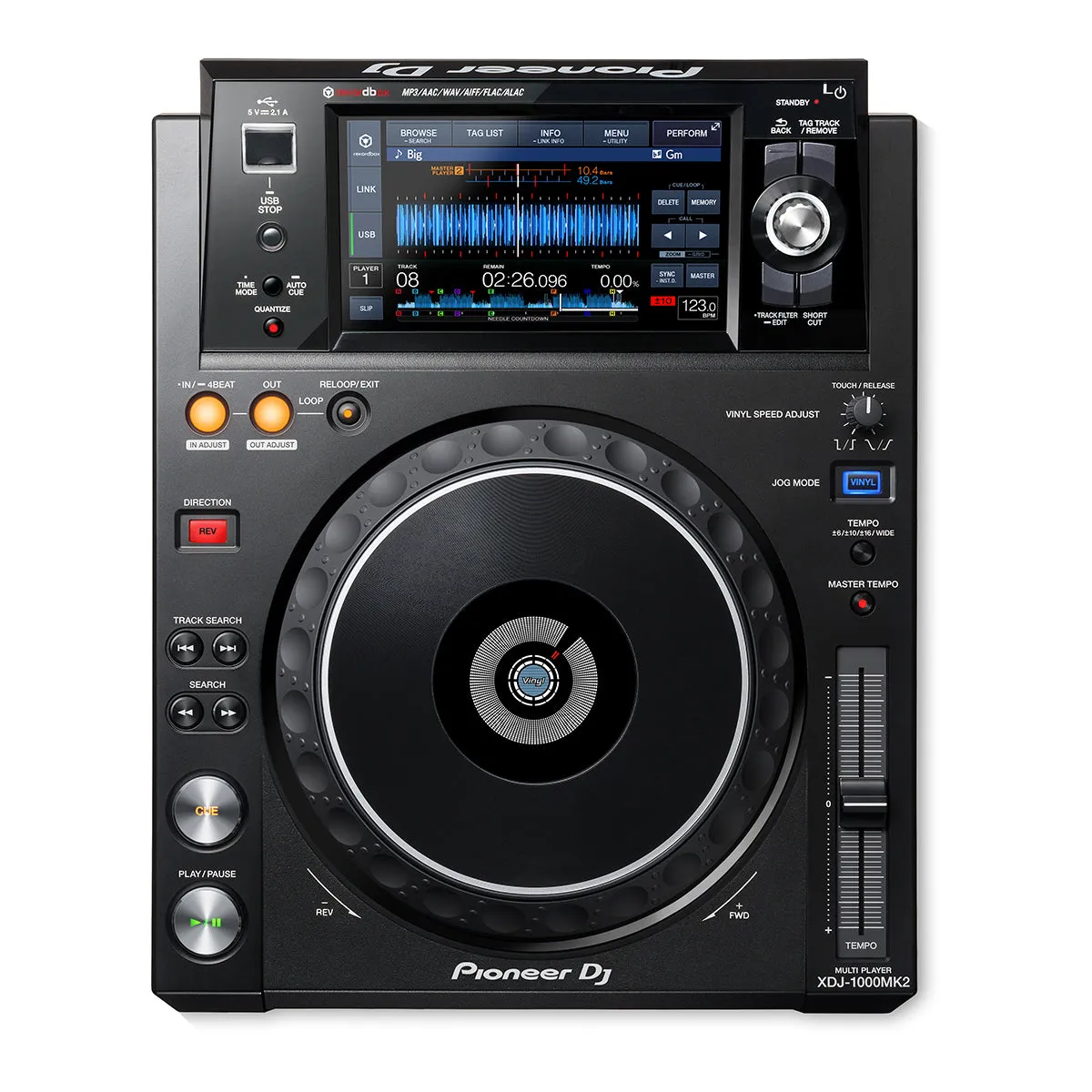 Pioneer DJ XDJ-1000MK2 Performance DJ Multi Player