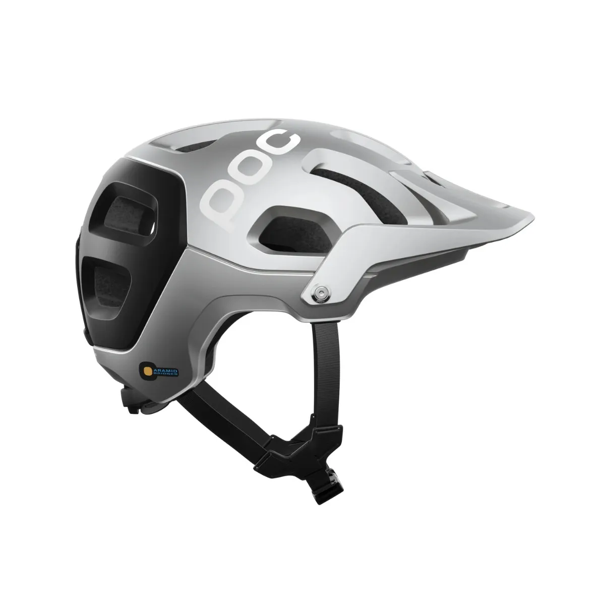 POC Tectal Race MIPS Helmet Gray White