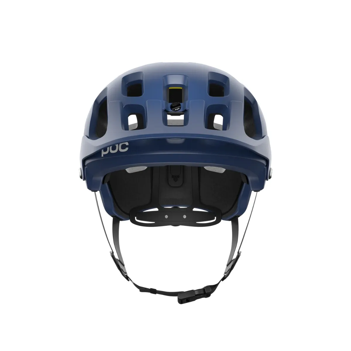 POC Tectal Race MIPS Helmet Navy Blue Matte White