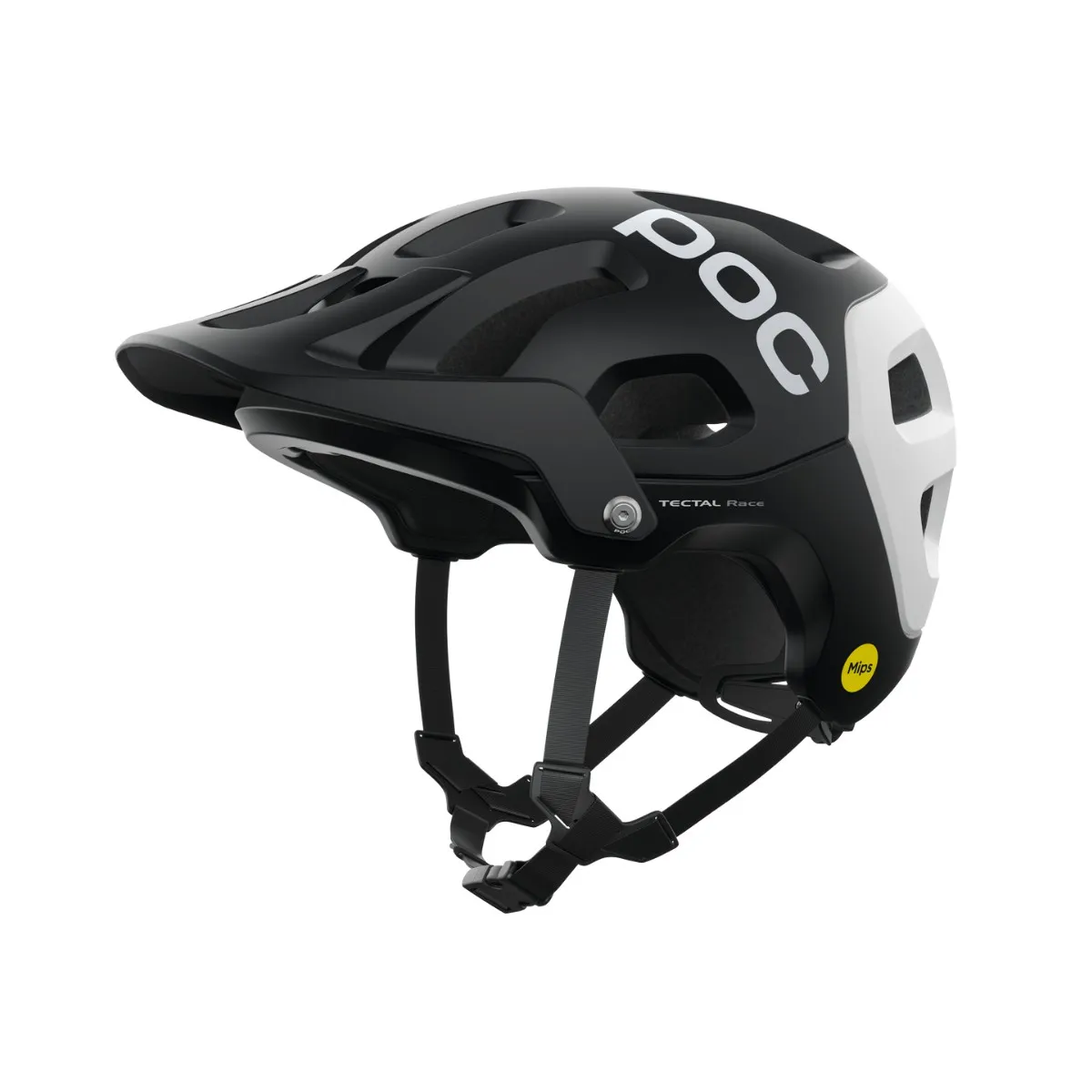 POC Tectal Race MTB Mips Helmet Black White