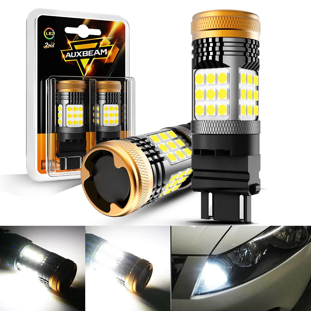 Q10 Series High beam/Low beam/Fog light Combo Led Light bulbs Fanless&Wireless 1:1 Halogen Size 6500K