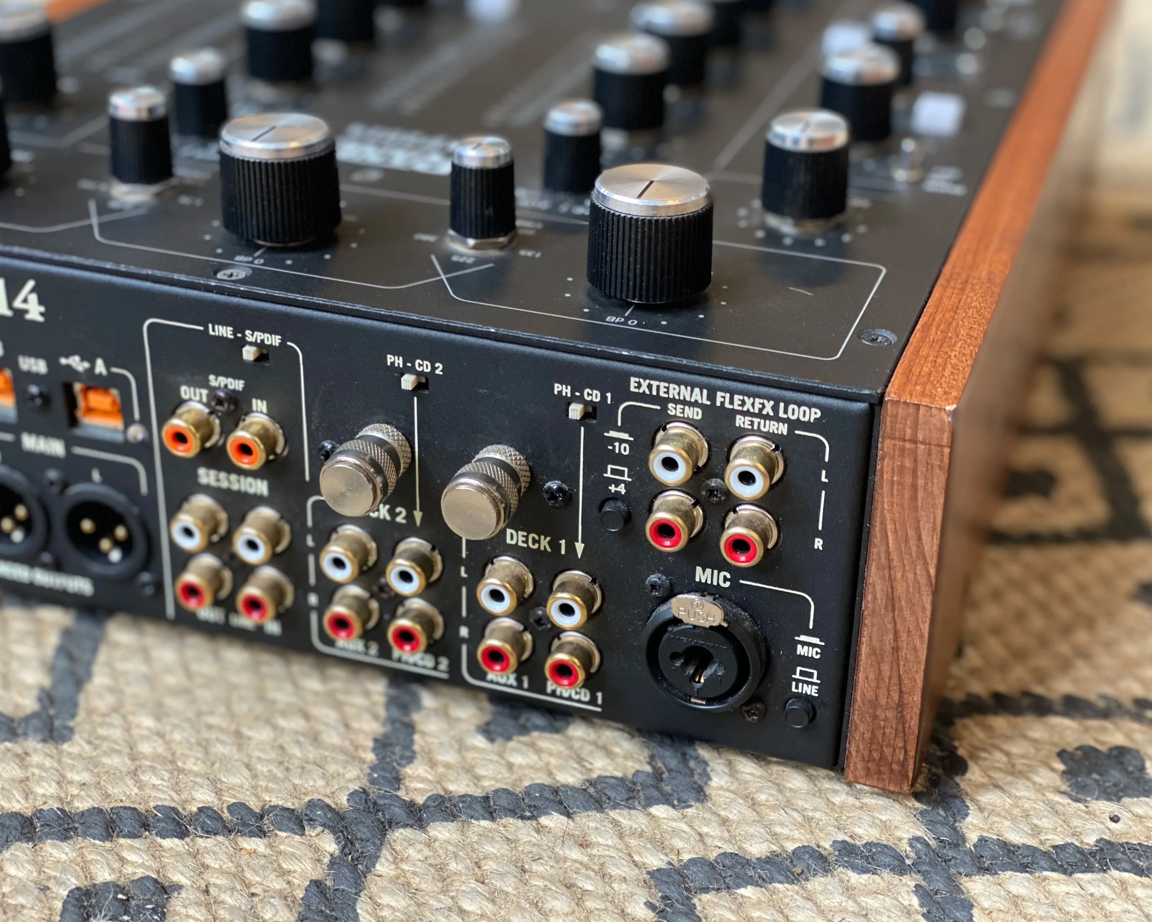 RANE MP2014 2-channel Rotary Mixer