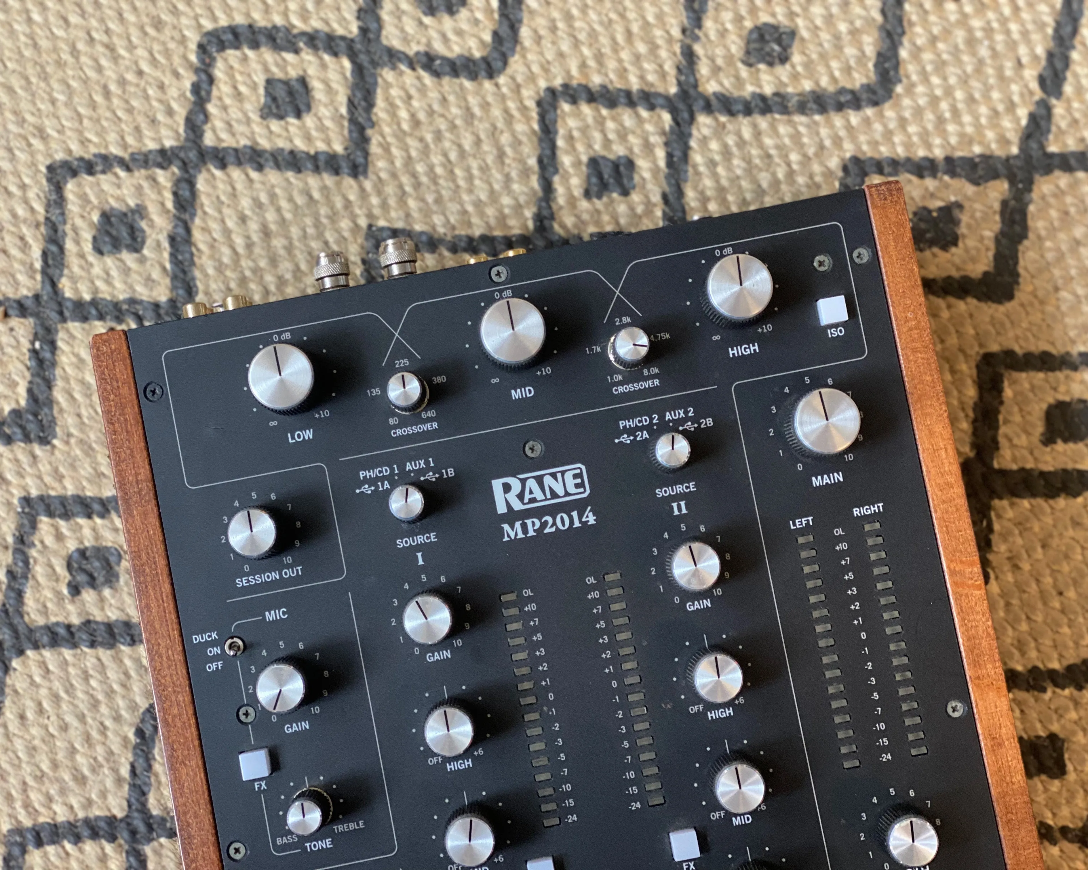 RANE MP2014 2-channel Rotary Mixer