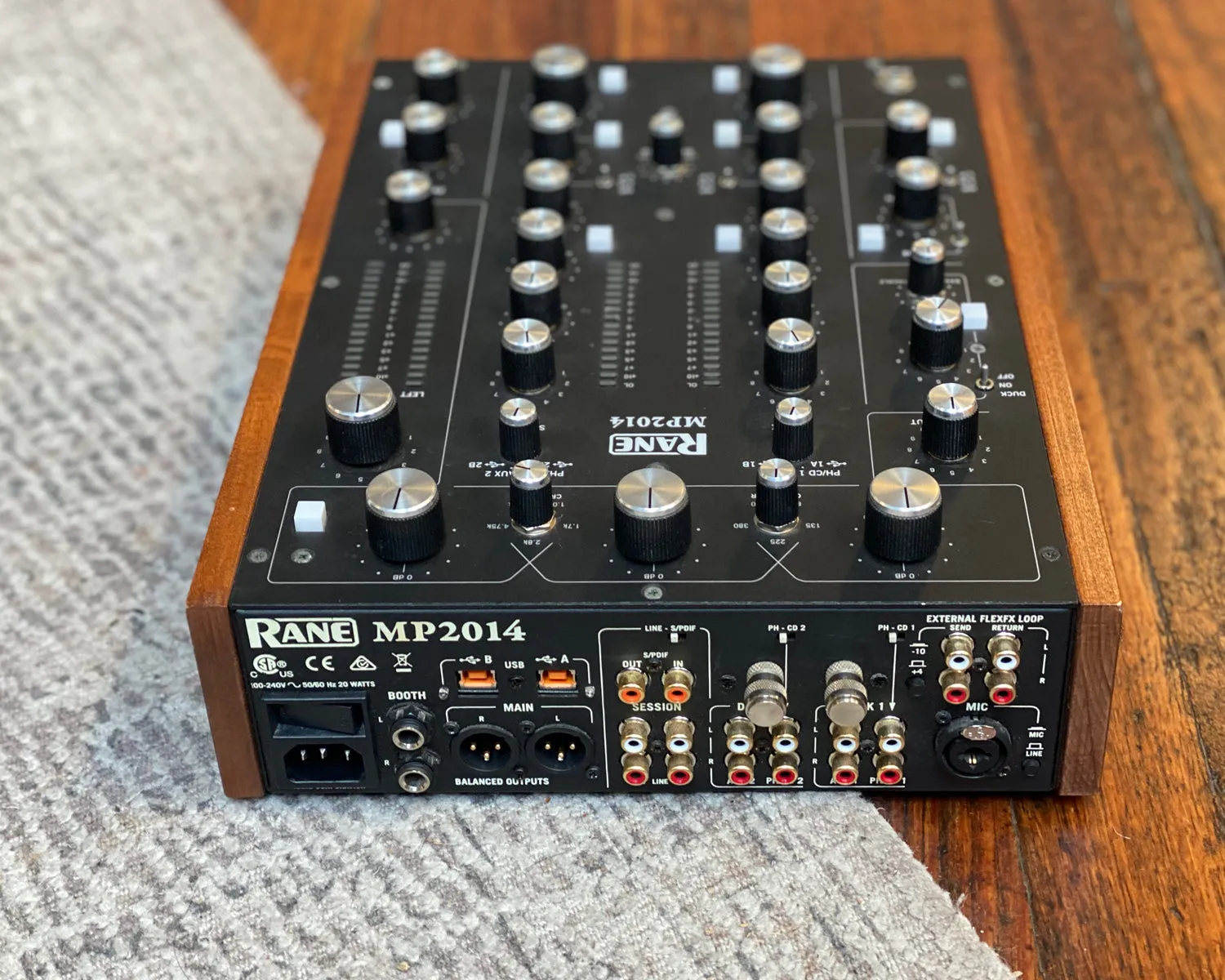 RANE MP2014 2-channel Rotary Mixer