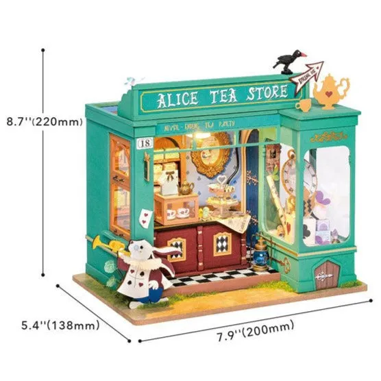 Robotime Diy Mini House Alices Tea Store