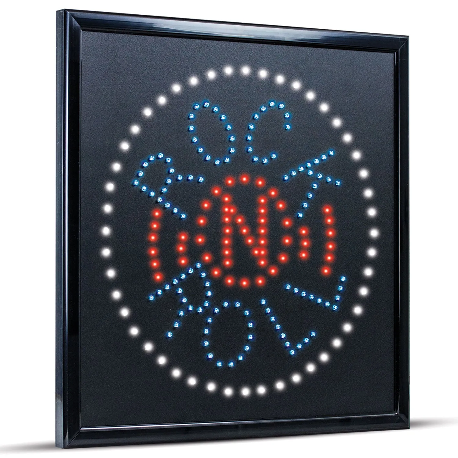 Rock n Roll Framed LED Sign