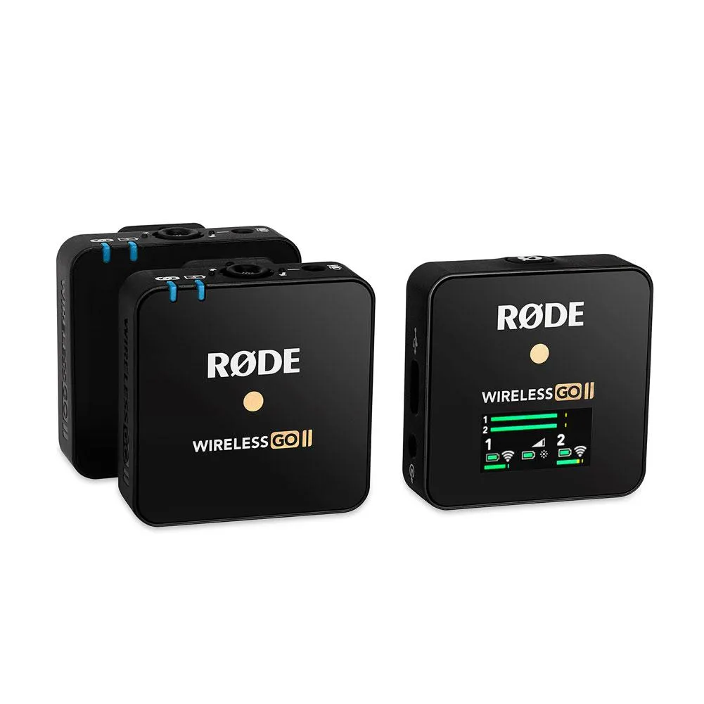 Rode Wireless Go II Dual Channel Wireless Microphone System