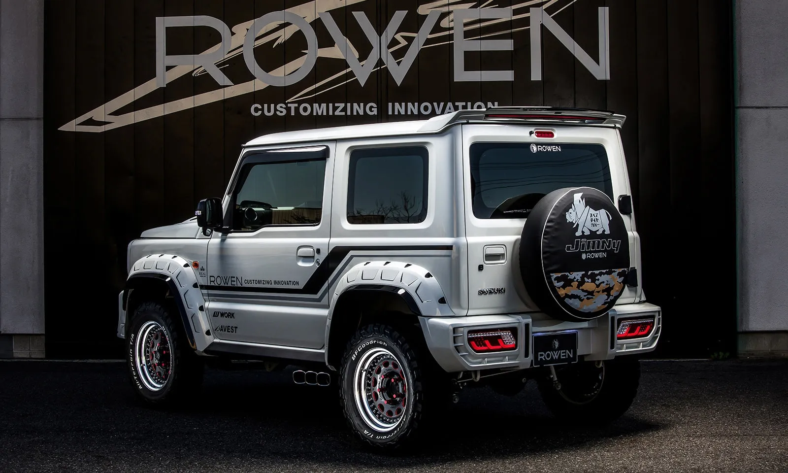 ROWEN Aero Body Kit for Suzuki Jimny Sierra 2018 