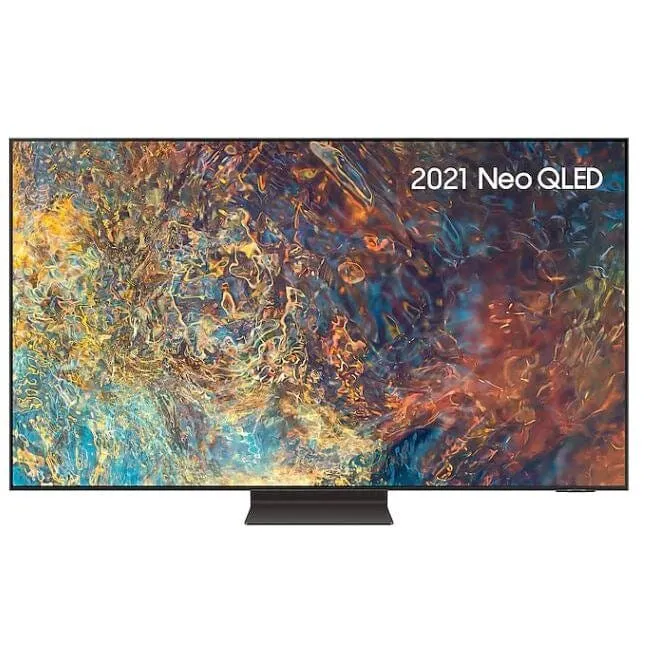 Samsung QE55QN95A (2021) Neo QLED HDR 2000 4K Ultra HD Smart TV, 55 inch with TVPlus-Freesat HD, Black