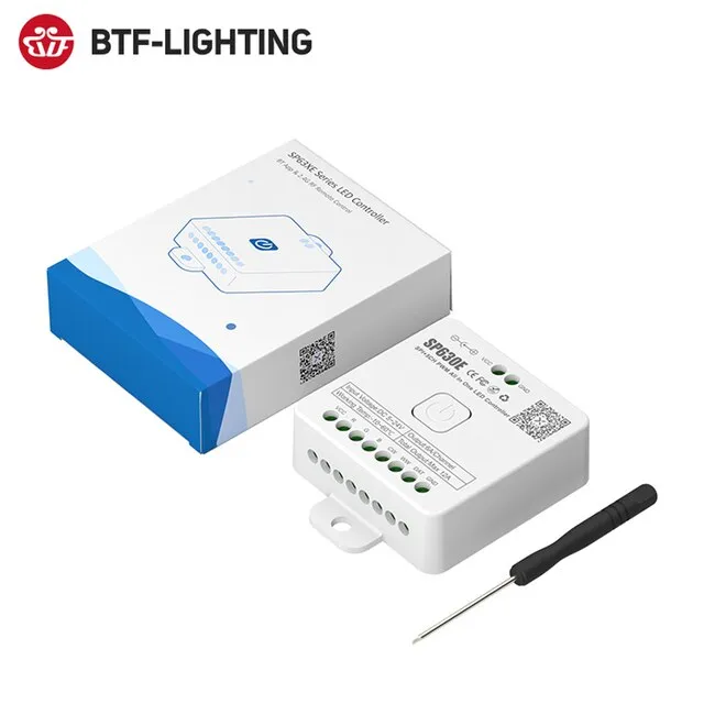 SP630E All In One LED Controller 5CH PWM SPI Pixels WS2812B WS2811 SK6812 FCOB 5050 RGB RGBW CCT Music BT