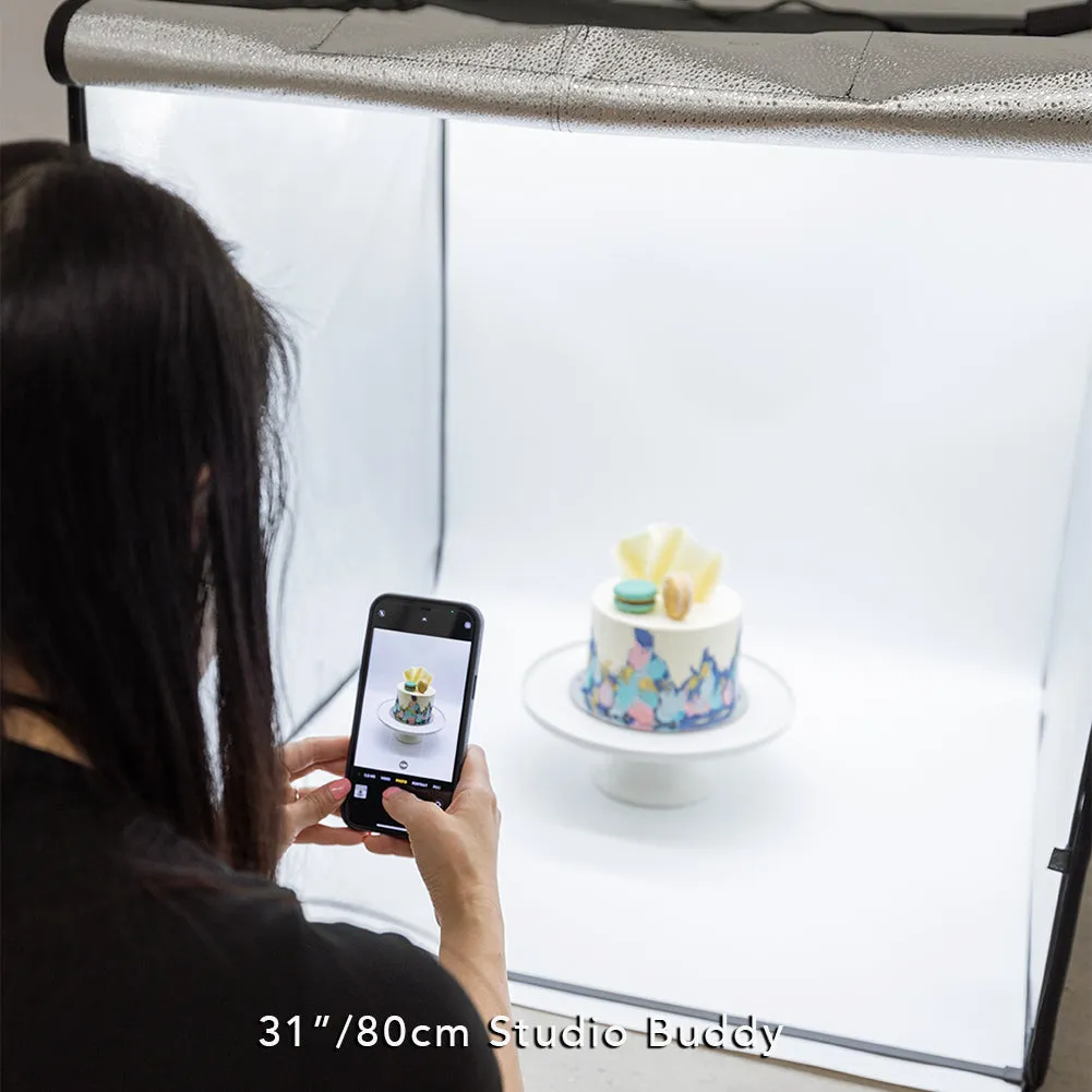 Spectrum Foldable Product Photography LED Lighting Box (In 3 Sizes) - Studio Buddy II