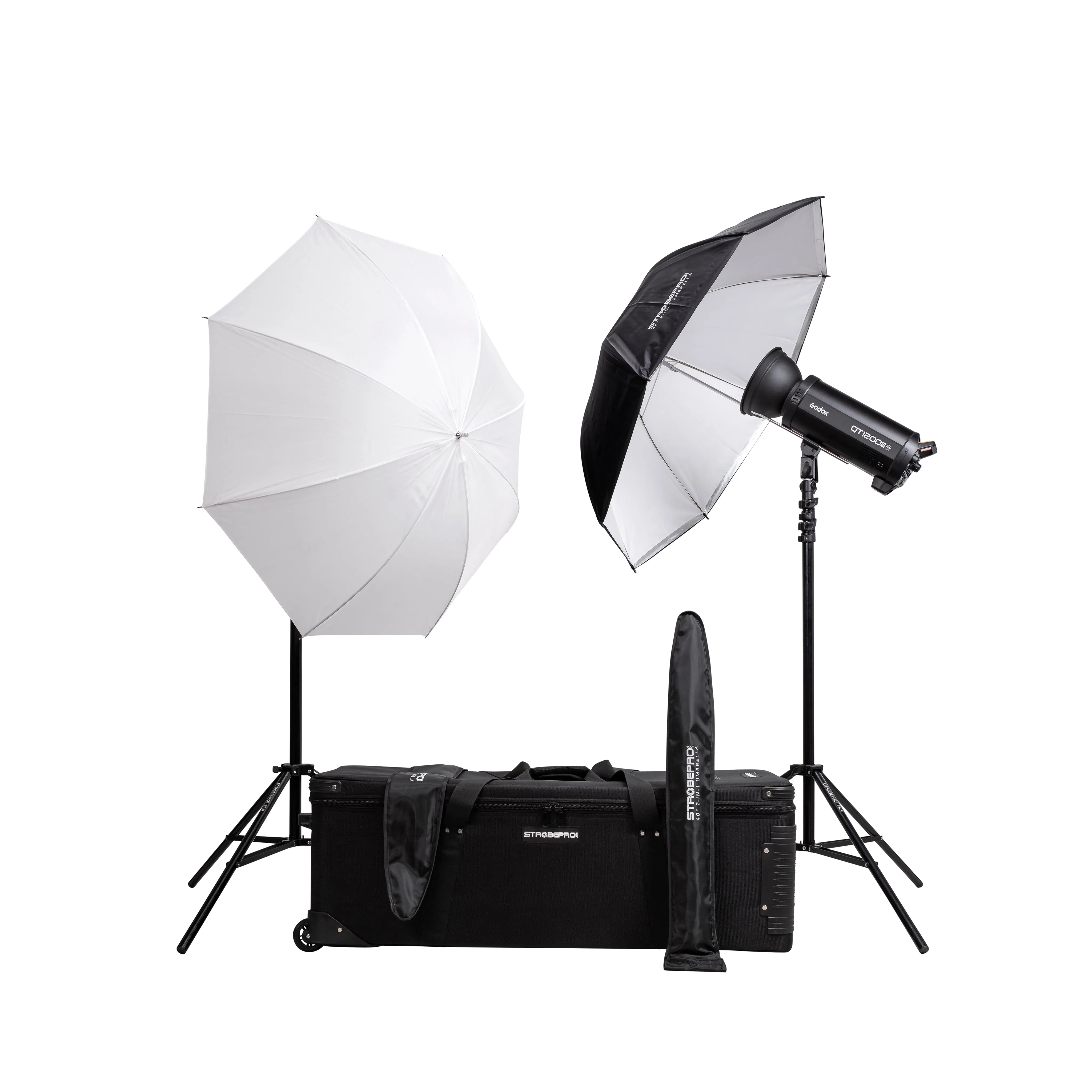 Strobepro Godox QT1200iiiM Studio Lighting Kit