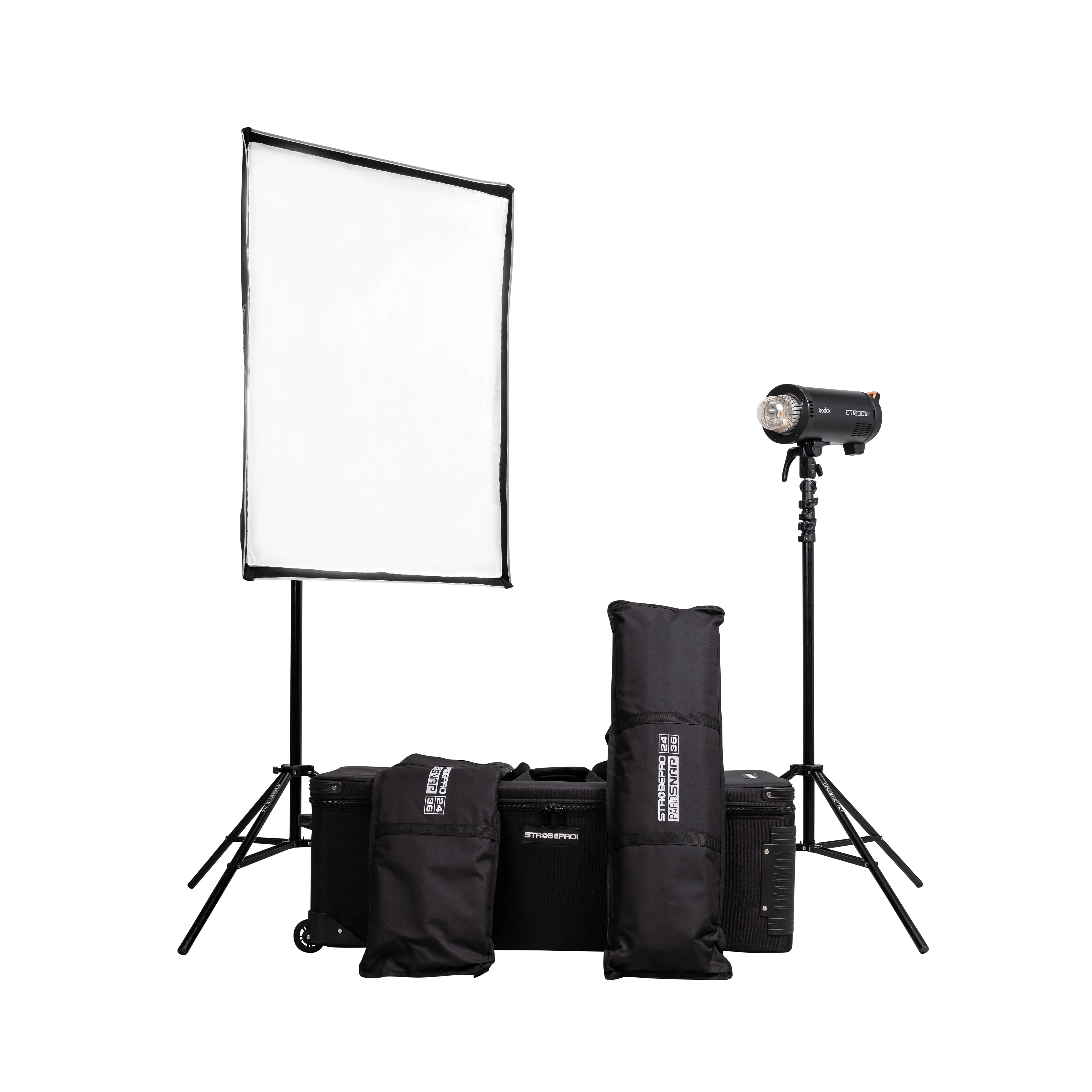 Strobepro Godox QT1200iiiM Studio Lighting Kit