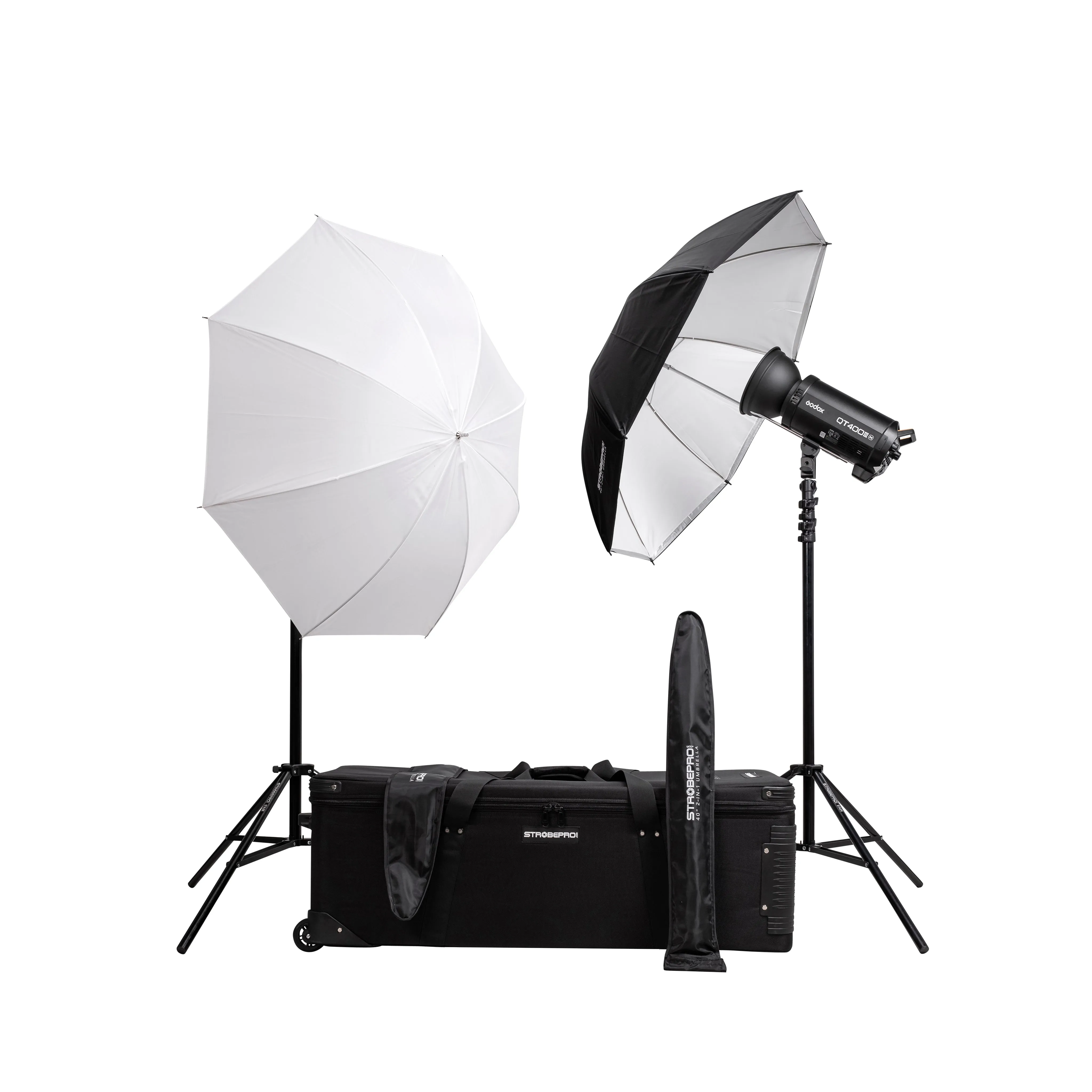 Strobepro Godox QT400iiiM Studio Lighting Kit