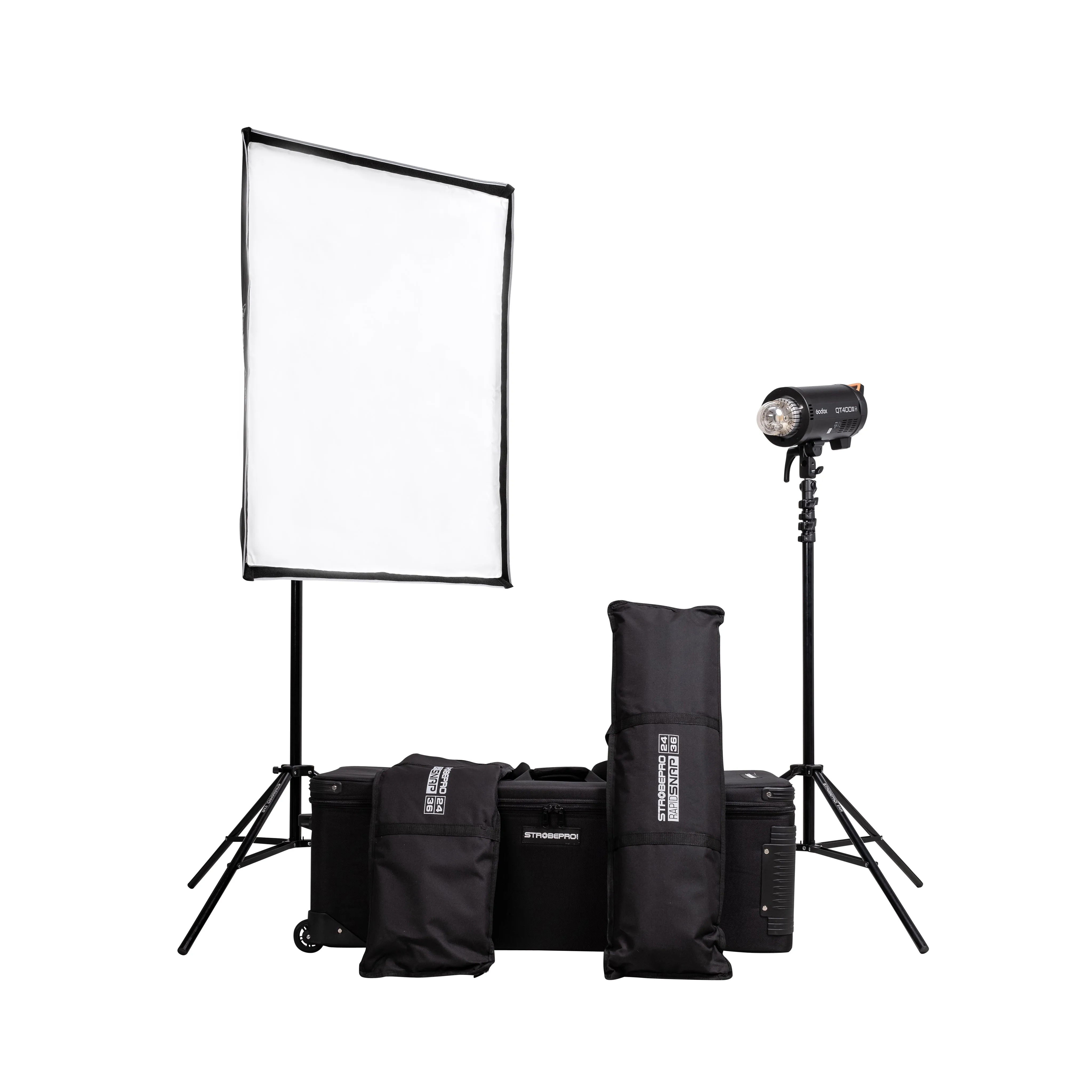 Strobepro Godox QT400iiiM Studio Lighting Kit